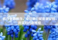 践行金融担当，中信银行赋能新征程，共筑时代新辉煌